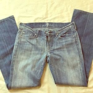 7 For All Mankind Size 28 Light Blue Jean